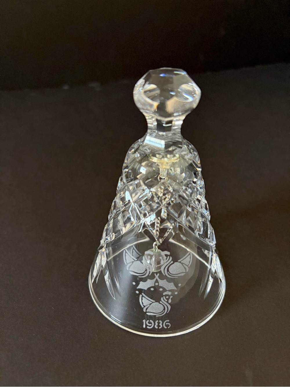 1986 Bell by Waterford Crystal